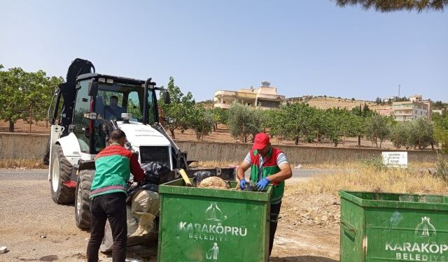 Karaköprü’de Kurban Temizliği: Kötü Kokulara Geçit Yok!