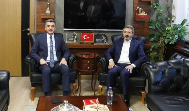 AK Parti İl Başkanı Günbegi’den Bakan Yardımcısı Aydın’a Önemli Ziyaret