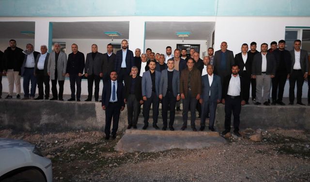 AK Parti Şanlıurfa İl Başkanı Günbeği, Dikme Mahallesi’nde vatandaşlarla buluştu