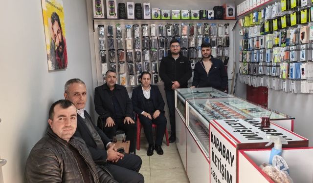 AK Parti Hilvan İlçe Teşkilatından Esnaf Ziyareti