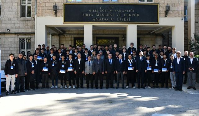 Urfa MTAL’de Başarılı Öğrenciler Ödüllendirildi