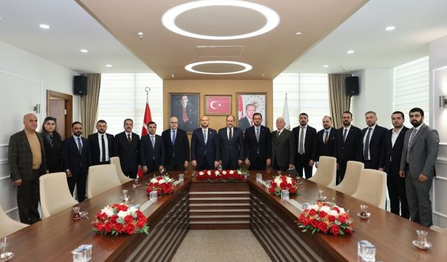 MÜSİAD Genel Başkanı Burhan Özdemir’den Şanlıurfa Büyükşehir Belediyesi’ne Ziyaret