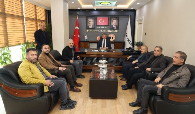 AK Parti Haliliye İlçe Başkanı Bağmancı’dan İl Başkanlığına Ziyaret