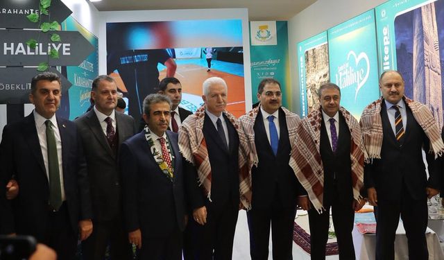 Başkan Canpolat’tan Haliliye Belediyesi Standına Ziyaret Teşekkürü