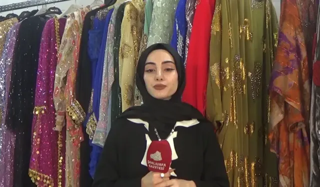Şanlıurfa'da ,Yöresel Kıyafet ve Abiye Kiralama Sektörüne İlgi Artıyor