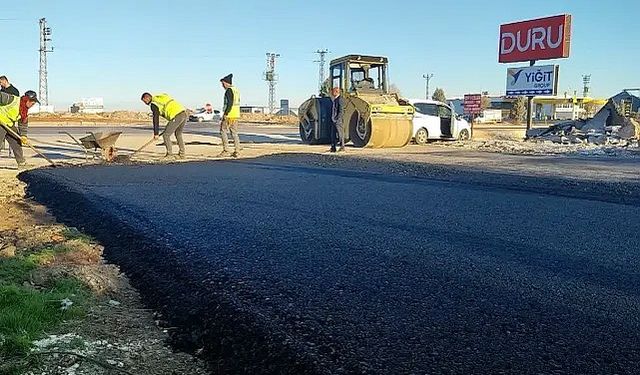 Şanlıurfa Eyyübiye'de Fabrikalar Yoluna Asfalt Konforu!