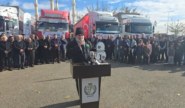 İHH Şanlıurfa Temsilcisi: Son 2 Buçuk Ayda Gazze'ye 22 Tır Yardım Gönderildi