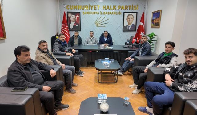 CHP Şanlıurfa İl Başkanı Karadağ, Gençlerle Buluştu
