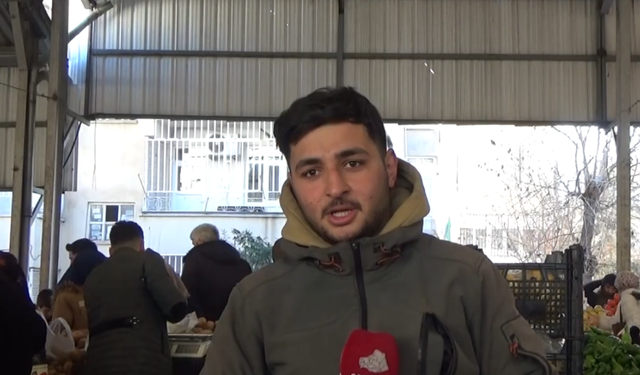 Şanlıurfa'da Pazarda fiyat artışı alım gücünü düşürdü