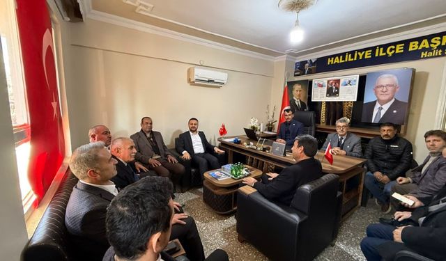 AK Parti Haliliye’den İYİ Parti’ye iade-i ziyaret