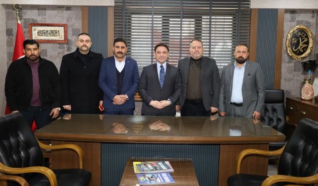 Kaymakam Şahin’den MHP Haliliye İlçe Teşkilatına Ziyaret