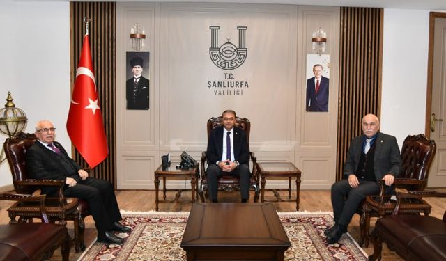 Esnaf temsilcilerinden Vali Şıldak’a ziyaret