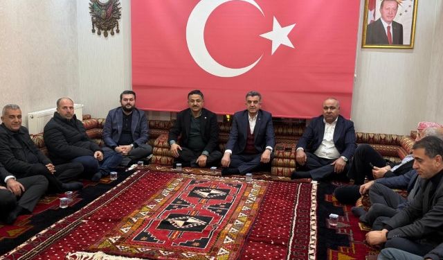 AK Parti Şanlıurfa Teşkilatı Haliliye’de Hemşehrilerle Buluştu