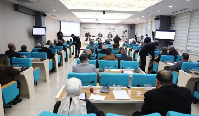 Şanlıurfa Büyükşehir Meclisi Ocak Ayı İlk Oturumunu Gerçekleştirdi!