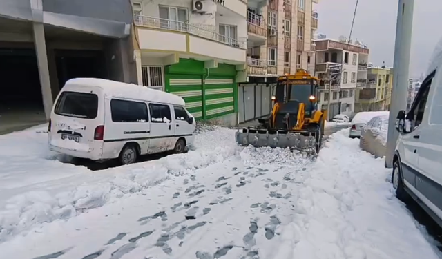 Şanlıurfa Eyyübiye’de Karla Mücadele Seferberliği!