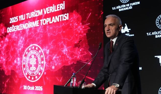 Turizmde Rekor Yıl: 2025’te 63,9 Milyon Ziyaretçi, 65,2 Milyar Dolar Gelir!