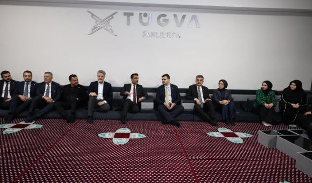AK Parti Şanlıurfa Milletvekili Yazmacı’dan TÜGVA’ya Ziyaret!