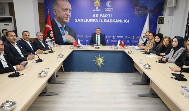 AK Parti Şanlıurfa İl Yönetim Kurulu Toplantısı Gerçekleştirildi