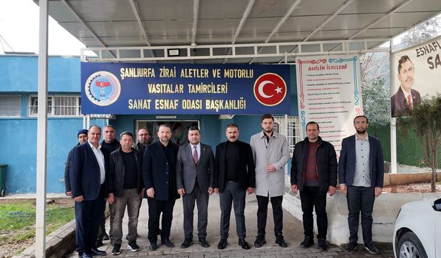 Halil Polat’a Emin Yetim ve Mehmet Üryan Arusoğlu’ndan Ziyaret