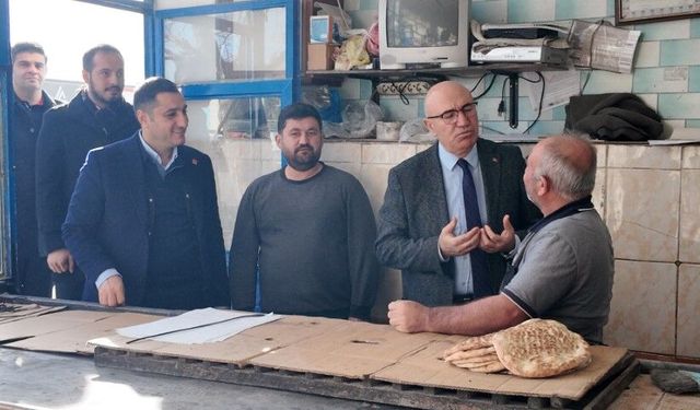 CHP Şanlıurfa İl Başkanı Ferhat Karadağ’dan Bozova Esnafına Ziyaret
