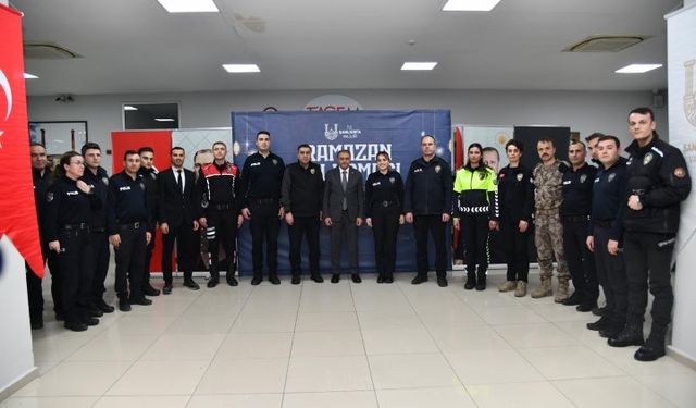 Şanlıurfa Emniyet Teşkilatı Aynı İftar Sofrasında Buluştu