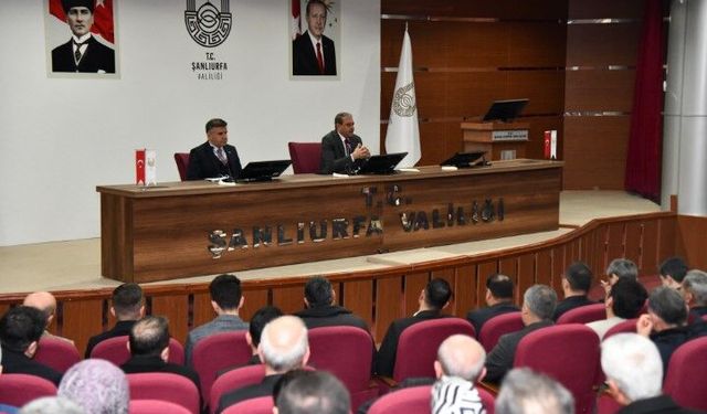 Şanlıurfa’da Eğitim Yönetimi Toplantısı: Başarı Hedefleri Belirlendi