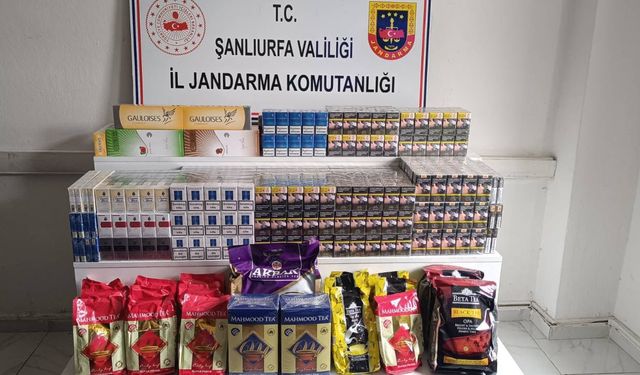 Şanlıurfa’da Kaçak Tütün Ve Alkole Büyük Darbe!