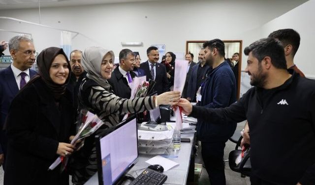Tuğba Işık Ercan’dan Şanlıurfa’da Sağlık Çalışanlarına Tıp Bayramı Ziyareti