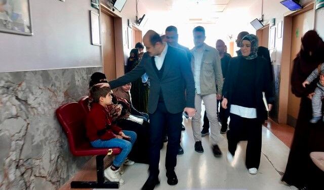 Akçakale Kaymakamı Ali Cemal Altınöz’den Devlet Hastanesine Ziyaret