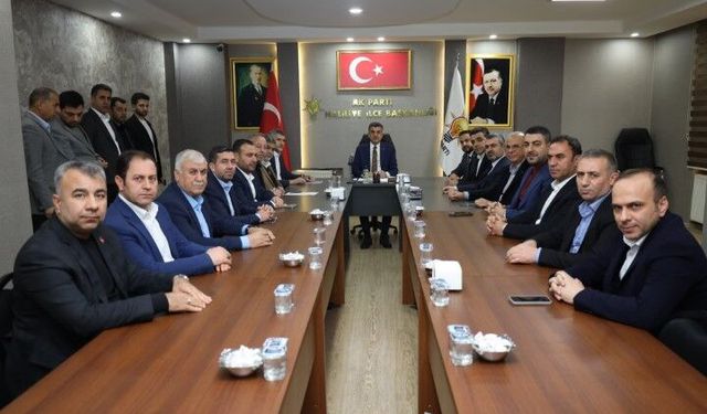 AK Parti Şanlıurfa Teşkilatından İstişare Toplantısı