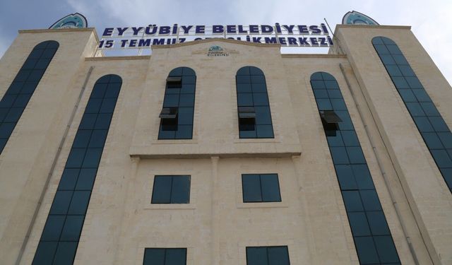 Eyyübiye Belediyesi saha işleri için düğmeye bastı: Detaylar belli oldu