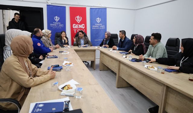 Haliliye Kaymakamı Şahin Gençlerle Buluştu