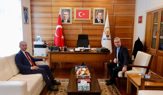 Şanlıurfa Milletvekili Dusak’tan Hasan Basri Yalçın’a Ziyaret