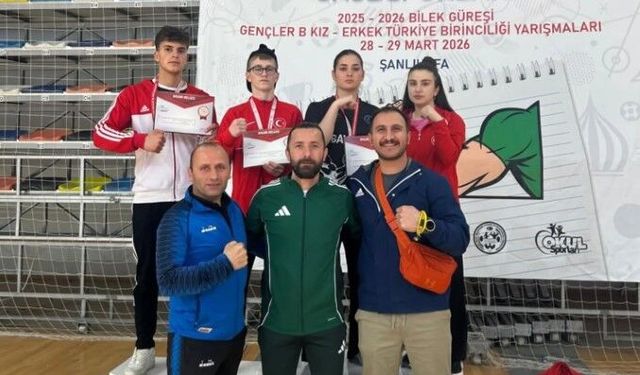 Şanlıurfa’da Bilek Güreşi Heyecanı! Bayburt’tan Türkiye Şampiyonluğu