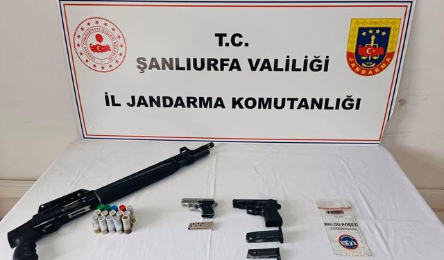 Şanlıurfa’da Narkotik Operasyonu: Silah Ve Uyuşturucu Ele Geçirildi