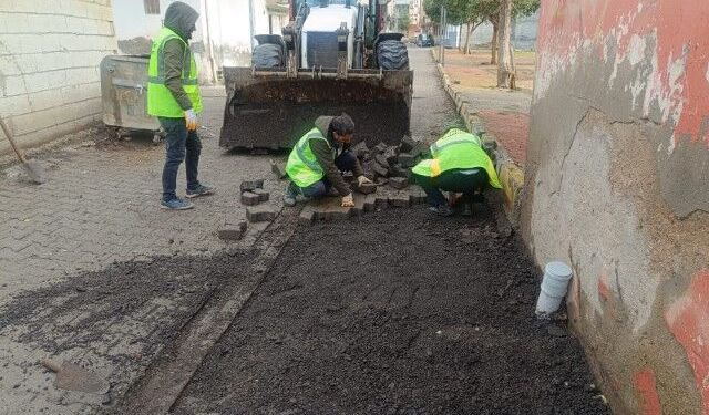 Şanlıurfa’da Yol Sorununa Neşter! Viranşehir’de Parke Taşları Yenileniyor