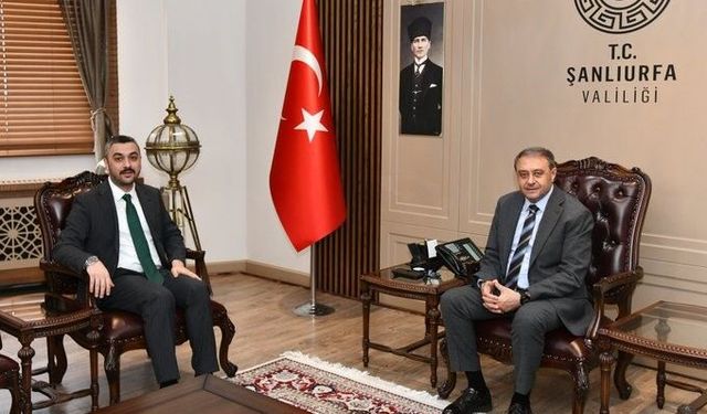 Siverek MHP İlçe Başkanı Fettahlı’dan Vali Şıldak’a Ziyaret!