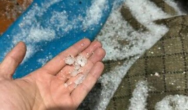 Şanlıurfa’da Sağanak ve Dolu Birlikte Vurdu: Fıstık ve Meyve Bahçeleri Riskte