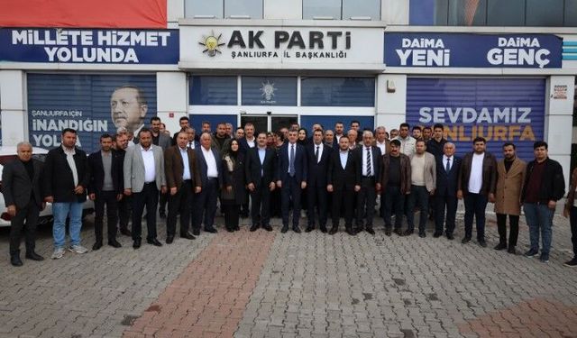 Hamza Çiftçi ve Heyeti AK Parti’ye Katıldı