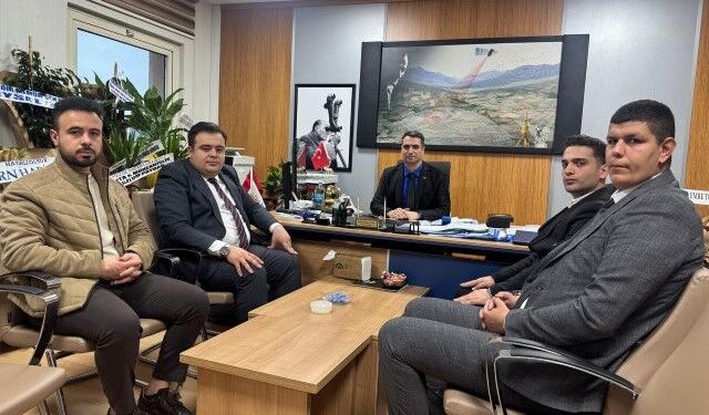 Şanlıurfa Ülkü Ocakları’ndan Kadastro İl Müdürlüğü’ne Anlamlı Ziyaret