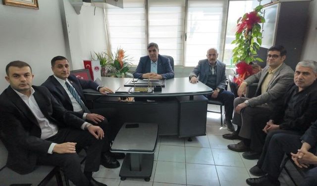 CHP Şanlıurfa’dan Terziler Odası’na Hayırlı Olsun Ziyareti