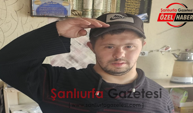 Şanlıurfalı zihinsel engelli genç emniyet müdürlüğüne seslendi: “En büyük hayalim polis olmak”