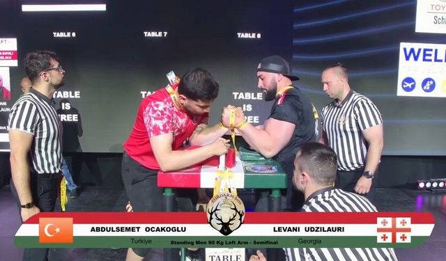 Şanlıurfalı Sporcu Abdulsamet Ocakoğlu Avrupa Üçüncüsü Oldu