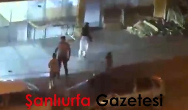 Şanlıurfa’da “Dur” İhtarına Uymayan Sürücüye Polis Müdahalesi Kamerada