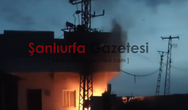 Şanlıurfa’da Trafo Yangını Korkuttu