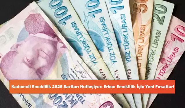 Kademeli Emeklilik 2026 Şartları Netleşiyor: Erken Emeklilik İçin Yeni Fırsatlar!