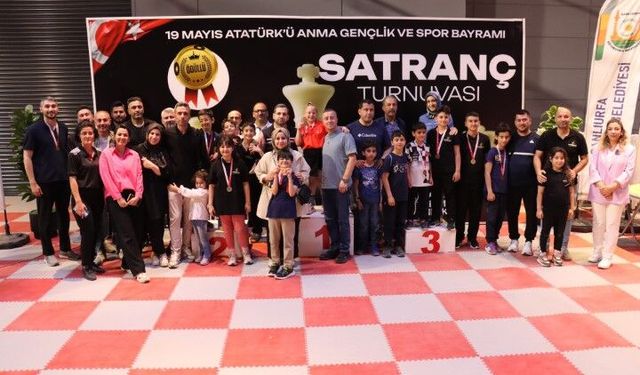 O sporcular Şanlıurfa'da ödüllendirildi