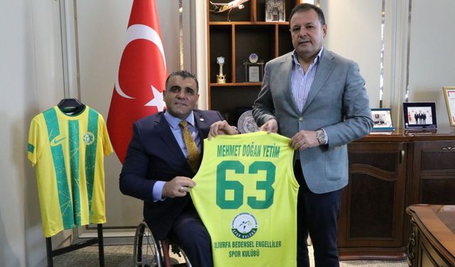 ŞUTSO Başkanı Yetim’den Engelli Basketbol Kulübüne Destek Mesajı