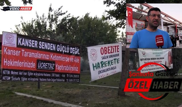 Şanlıurfa’da Sağlık Alarmı: Obezite ve Kanser İçin Erken Tanı Vurgusu