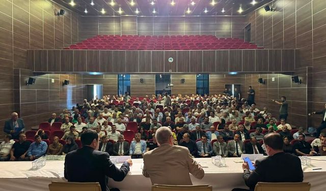 Şanlıurfalı yöneticiler o ilçe için tek masada buluştu